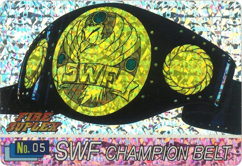 5 SWF CHAMPION BELT 表