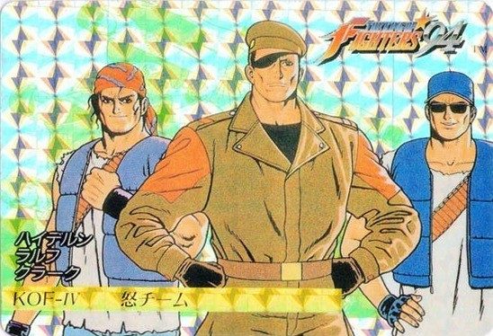 KOF-IV 怒チーム 表