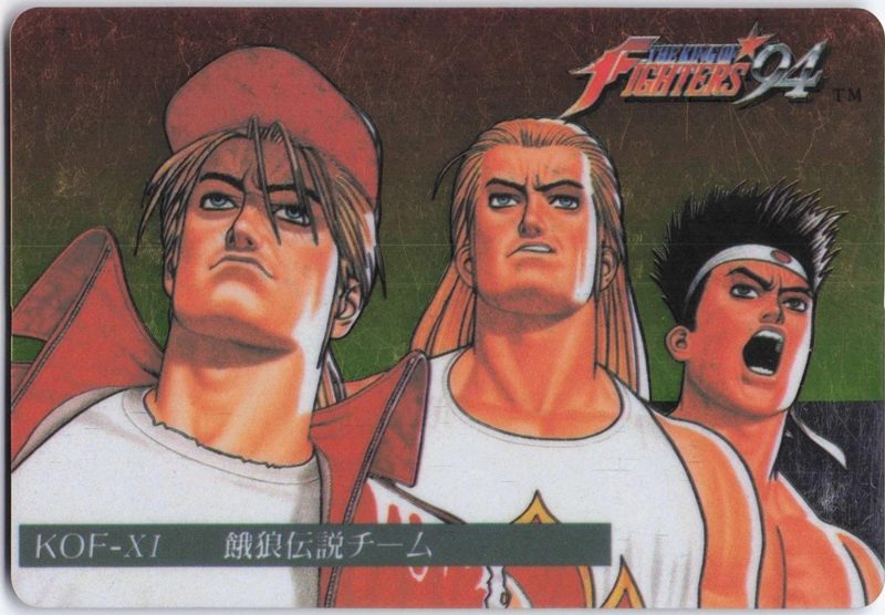 KOF-XI 餓狼伝説チーム 表